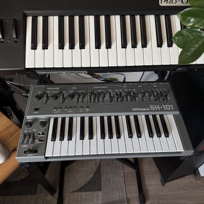 Roland SH-101 near mint with Tubbutec MIDI and utune mod chip
