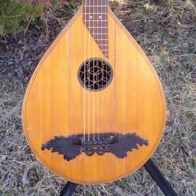 Unknown Guitar Lute 1900 natural image 10