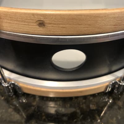 Bello Drum Co. 14” x 5” Prototype Thin Shell Fiberglass Snare Drum 2021 Flat Black image 12