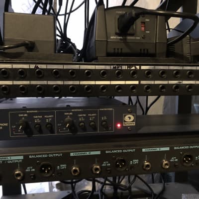 Symetrix 302 Dual Microphone Preamplifier 90’s - Dark Blue image 2