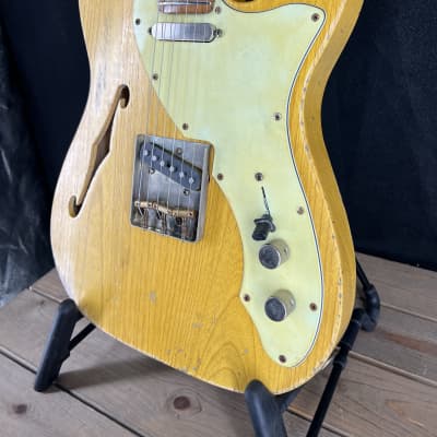 Von K Guitars T-Time 69 Relic Tele Style Aged Butterscotch Blonde Nitro Lacquer image 3