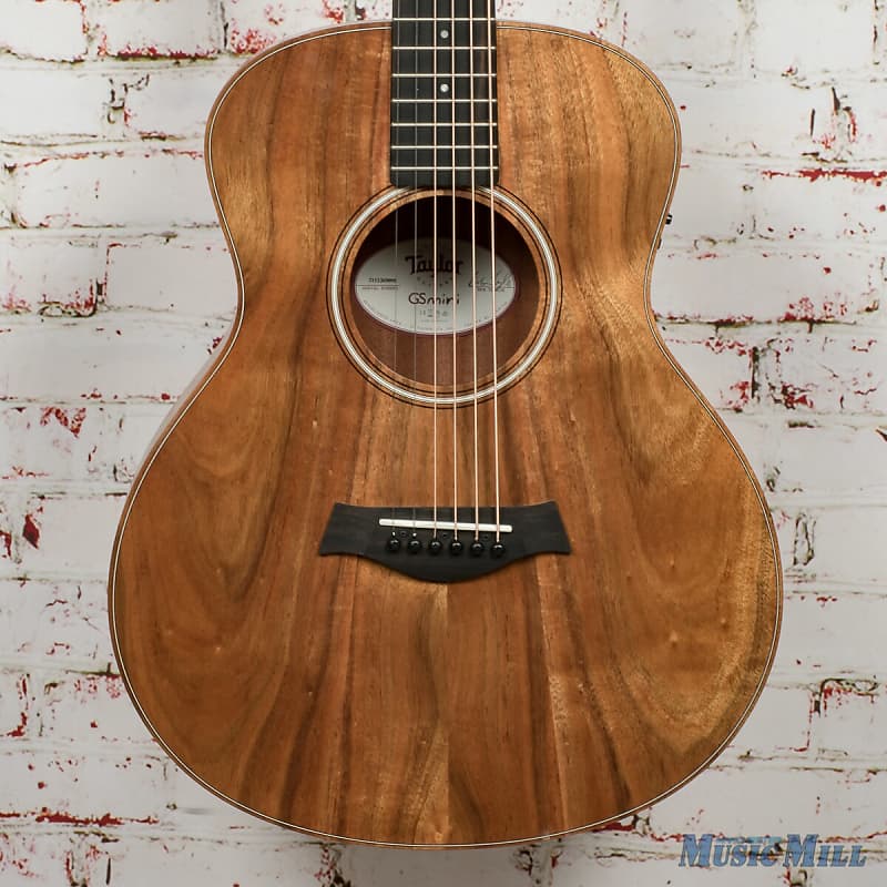 Taylor GS Mini-E Koa Acoustic Electric Guitar, Left-handed image 1