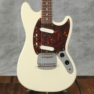 ギター Fender Japan Mustang MG66 VintageWhite Fender Japan] MG66 VWH Mustang Vintage White Crafted in JPN
