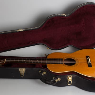 Regal  Custom Built Style 5 Flat Top Acoustic Guitar,  c. 1930, ser. #3446, black hard shell case. image 10