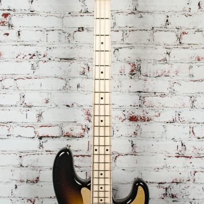 Fender - B2 Vintage Custom '57 P Bass® - Bass Guitar - Time Capsule Package - Maple Neck - Wide-Fade 2-Color Sunburst - w/ Hardshell Case - x4357 image 4