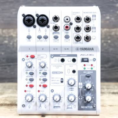 Yamaha AG06 MKII 6 Channel Analog Mixer | Reverb Canada