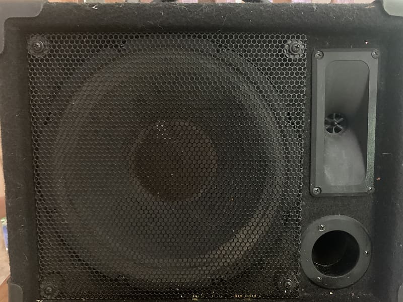 Crate UFM10P unpowered wedge monitor 10 inch Black Reverb