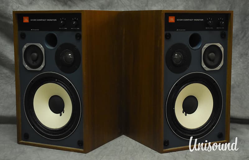 JBL 4312M Compact Studio Monitor Pair in Very Good Condition