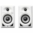 Pioneer DM-40 Compact Active Monitor Speaker Pair with 4" Woofers (white)