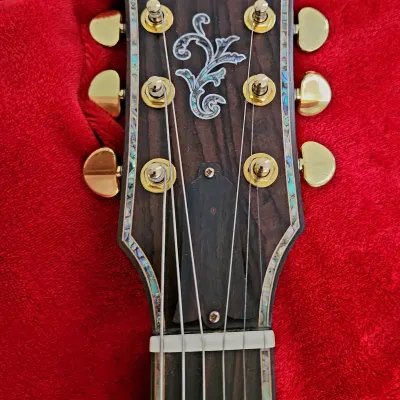 SJ Custom Guitars All Rosewood Es-275 Based Prototype,abalone Inlays, Alnico Pickups, image 8
