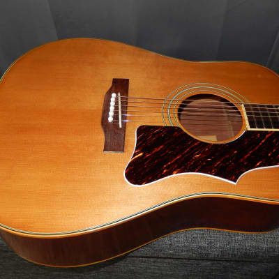 MADE IN JAPAN - CHAKI W50 1975 - ABSOLUTELY MAGNIFICENT - GIBSON STYLE - ACOUSTIC CONCERT GUITAR image 4