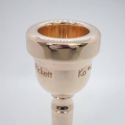 Pickett Brass Trombone mouthpiece, thick Ko#4.2 PGP, pink gold plated  [07/10] | Reverb Norway