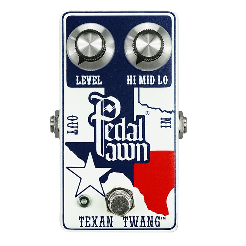NEW Pedal Pawn Texan Twang  | Cesar Diaz Texas Ranger Guitar Pedal image 1