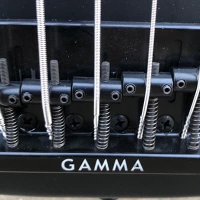 GAMMA Custom Bass Guitar P521-02, 5-String Alpha Model, Matte Black image 6