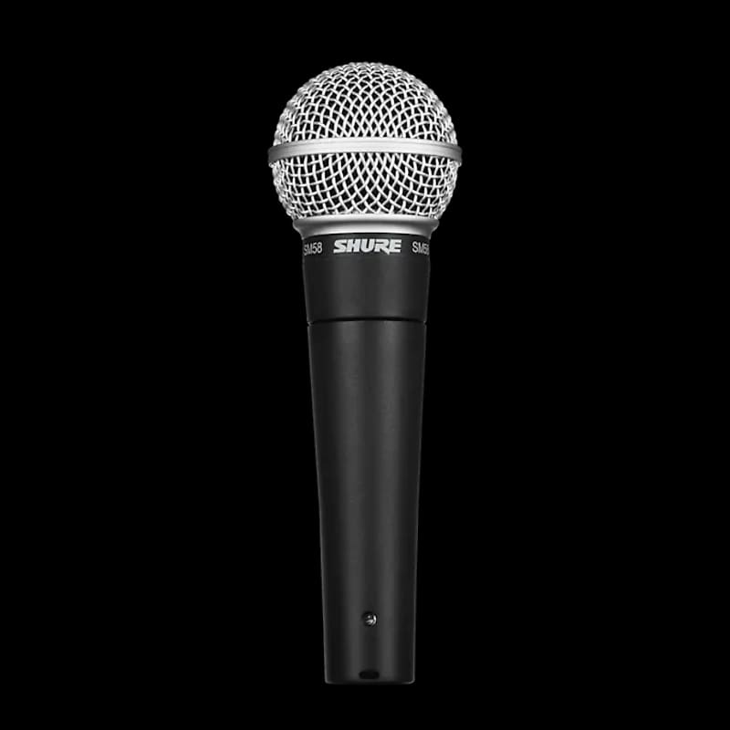 Shure SM58 Cardioid Dynamic Vocal Microphone - Without Cable | Reverb