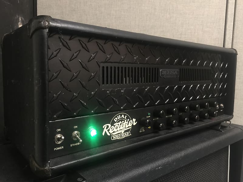 Mesa dual rectifier 1993 rev. F blackface Dual Rectifier Solo Head 1993  Black