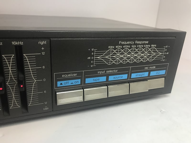 Technics SH-Z250 Black Case vintage 80's 14 band stereo