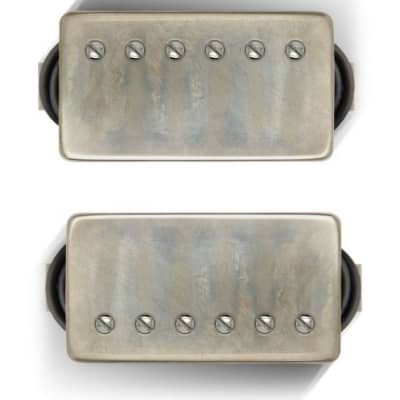 Bare Knuckle The Mule Humbucker Pickup Set, Aged Nickel, 50mm