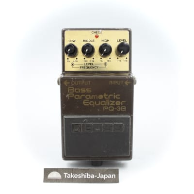 Reverb.com listing, price, conditions, and images for boss-pq-3b-bass-parametric-equalizer