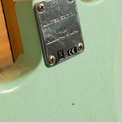 Fender Custom Shop Ltd 60 Stratocaster Journeyman Faded Aged Surf Green image 7