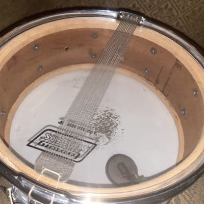Ludwig WFL No. 900 Buddy Rich Super Classic 5.5x14" 8-Lug Snare Drum with P-87 Strainer 1948 - 1959 - White Marine Pearl image 13