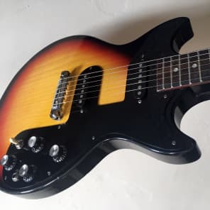 Vintage MIJ Sunburst 70s CMI Melody Maker Copy (Japanese Gibson Lawsuit copy) image 2