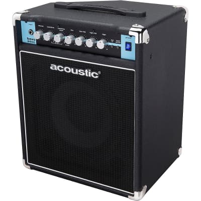 Acoustic B50C 1X10 50W Bass Combo with Tilt-Back Cab Regular Black image 4
