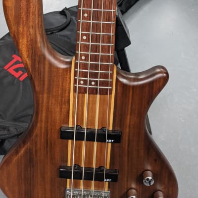 Washburn - T24NMK-D-U - 4 String Electric Bass Guitar - Natural Matte (with Gig bag) image 13