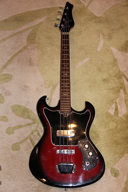 Teisco Kingston Short Scale Bass 1960 s
