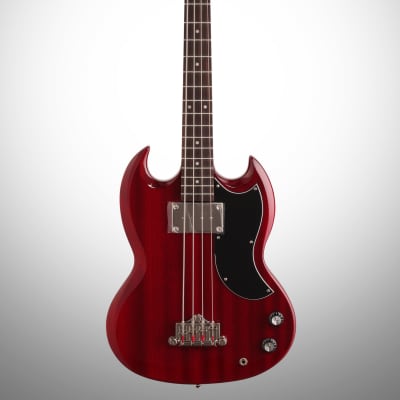 Epiphone EB0 Electric Bass, Cherry image 2