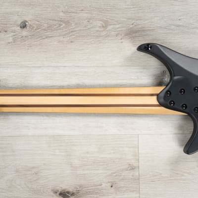 Strandberg Boden Metal NX 8 Multi-Scale Headless 8-String Guitar, Black Granite image 7