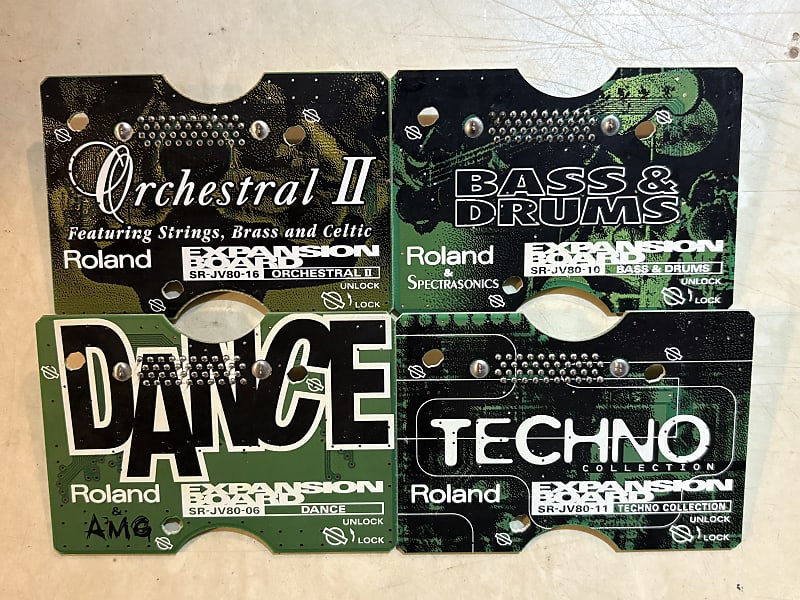 SR-JV80-11 Roland Techno COLLECTION Made Rolandエクスパンション