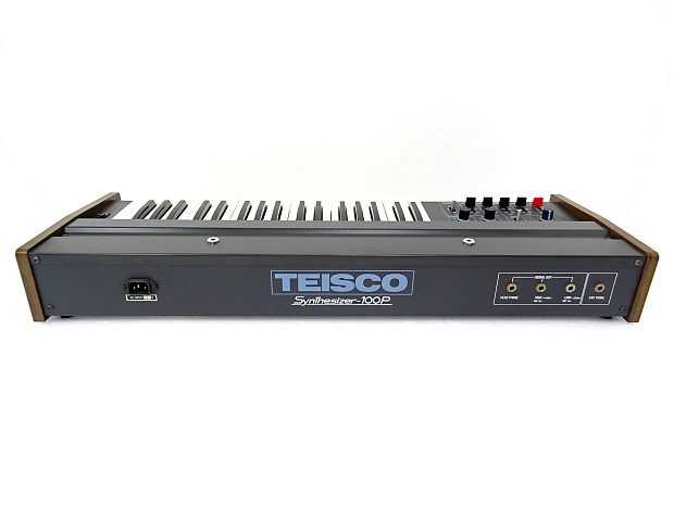 Teisco S-100P Vintage Analog Synthesizer w/ Cover & Stand RARE