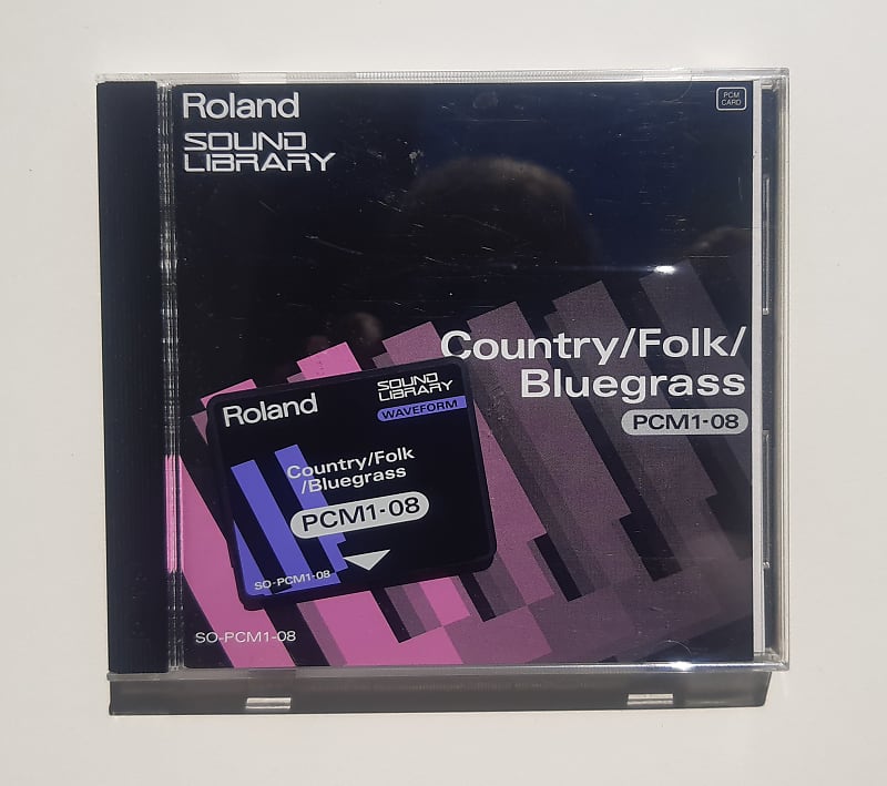 Roland PCM108 Card Sound Library Country/Folk/Bluegrass Reverb