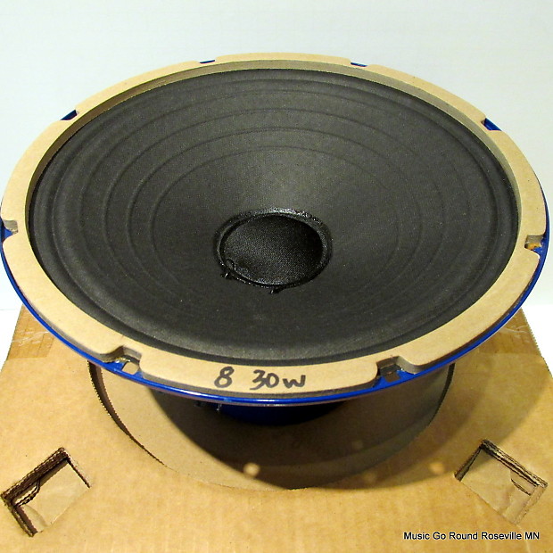 Weber Alnico Blue pup 10a 30 watt 10 inch 8 ohm speaker. Champ