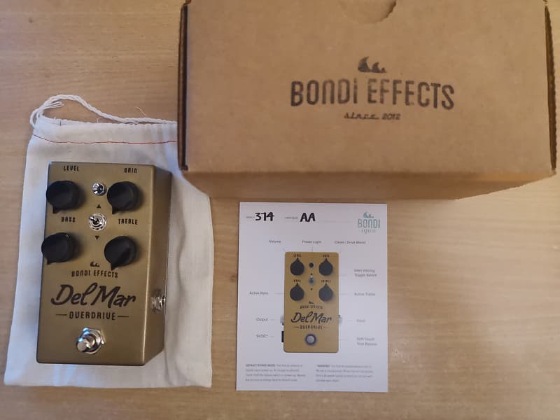 Bondi Effects Del Mar Overdrive | Reverb UK