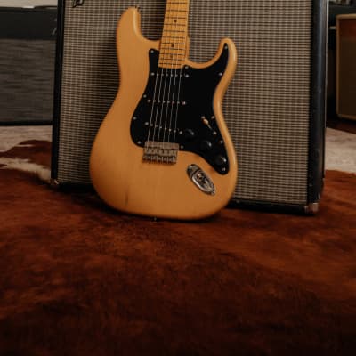 Warmoth/Allparts Blonde S Style Guitar with Flamed Maple Neck image 3