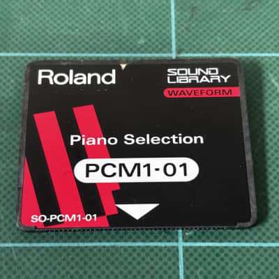 Roland SO-PCM1-01 Piano Selection - ROM Card for Roland JD / JV Synthesizers
