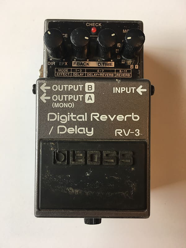 Boss Roland RV-3 Digital Reverb / Delay Vintage Guitar Effect Pedal image 1