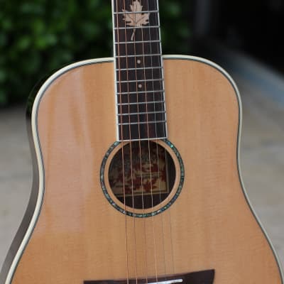 Tagima Canada Series Fernie Baby Acoustic Guitar Natural Finish image 4
