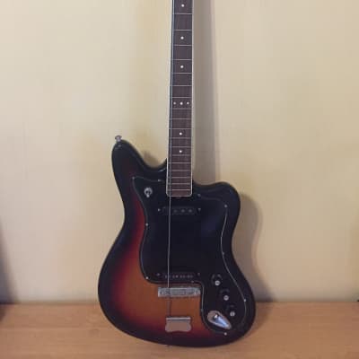 Musima De Luxe 25B Jaguar Bass Guitar Vintage image 2