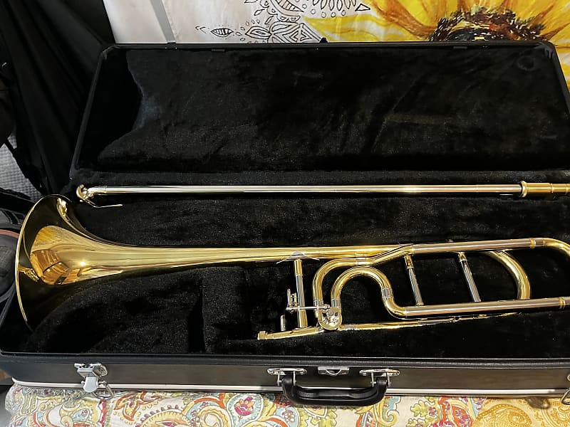 Jupiter JTB1150fO Trigger Trombone w Case | Reverb