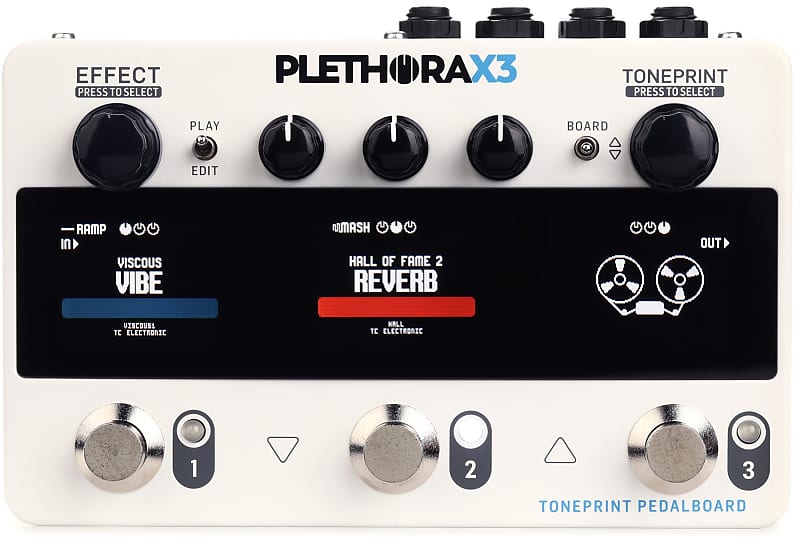 TC Electronic Plethora X3 TonePrint Multi-Effects Pedalboard