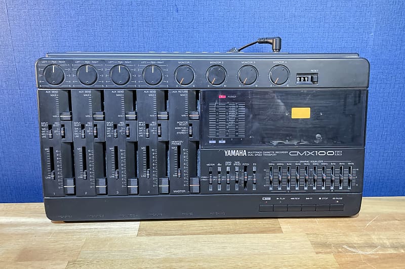 Yamaha 4-Track Cassette Tape Recorder CMX100 II 80s MTR | Reverb