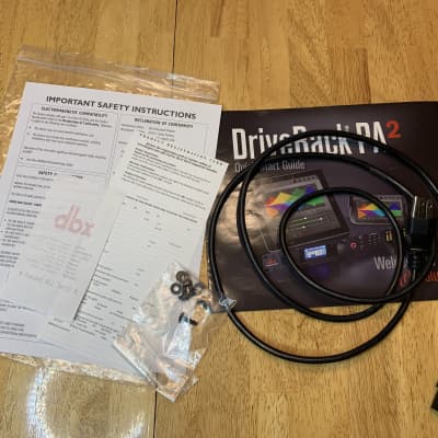dbx DriveRack PA2 Complete Loudspeaker Management System 2010s - Black image 14