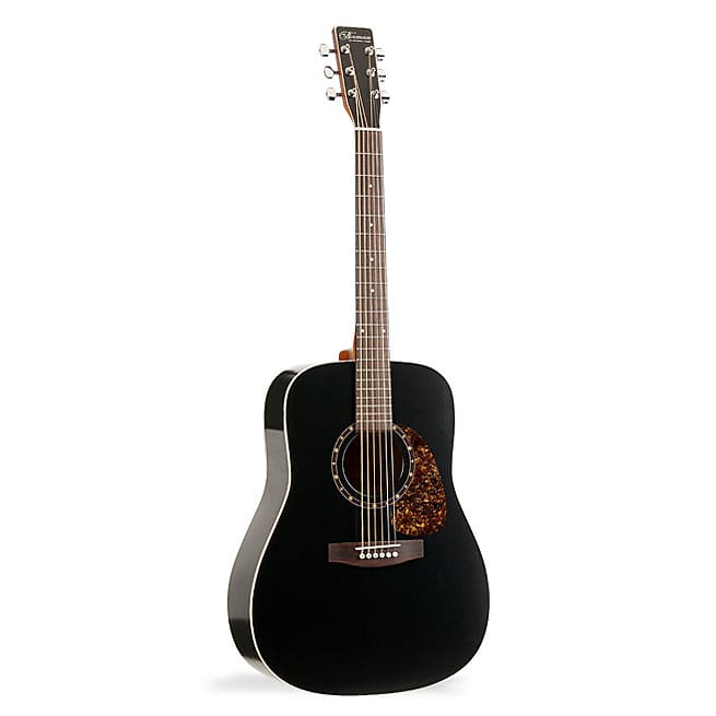 Norman B18 Protege Acoustic Guitar - Black image 1