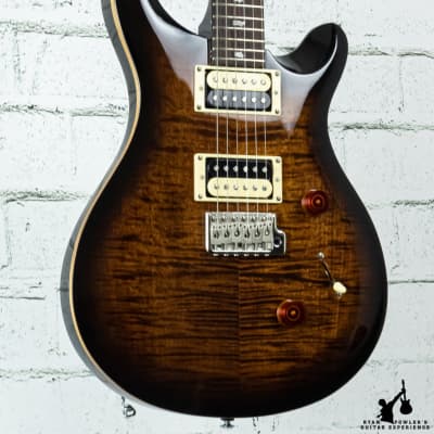 PRS SE Custom 24 Black Gold w/ Bag (#6482) image 2