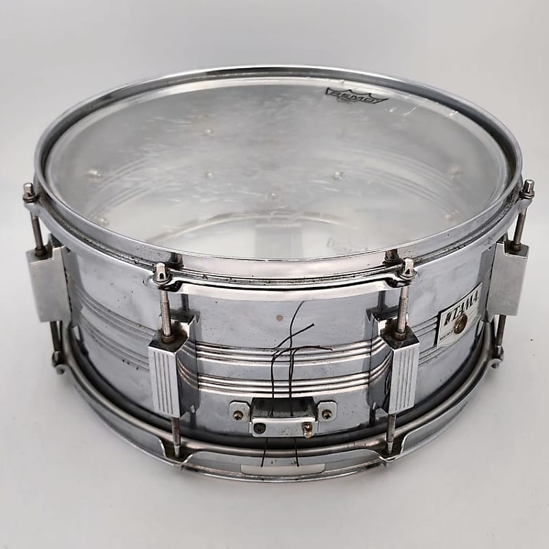 Used Tama Rockstar Steel Snare Drum 14x6.5 - Fair