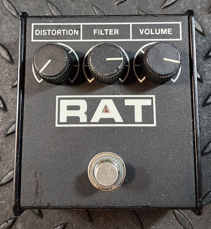 ProCo RAT 2 (Flat Box) 1991 Pots Distortion Overdrive LM308N | Reverb