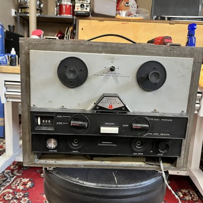 Voice of Music 742 AV Tape-O-Matic Reel to Reel Recorder & Mic Partially  Work